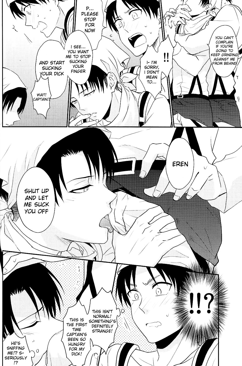 (HaruCC19) [A.M.Sweet (Hinako)] Heichou, Suki tte Itte Kudasai! ! (Shingeki no Kyojin) [English] [Moy Moe Scanlations] page 14 full