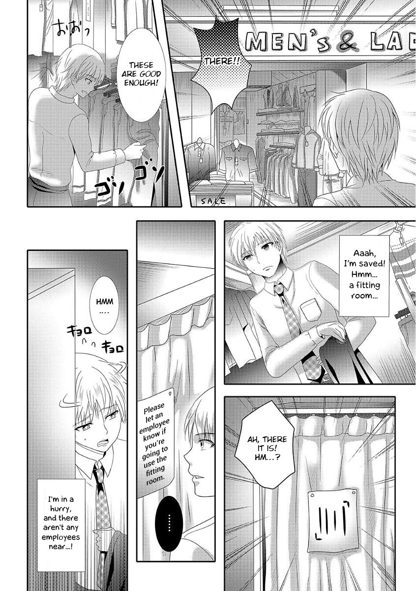 [Hayashida Toranosuke] Nyotaika Shichakushitsu | Girl's body in the fitting room (Ikisugi! Otokonoko) [English] [Otokonoko Scans] [Digital] page 2 full