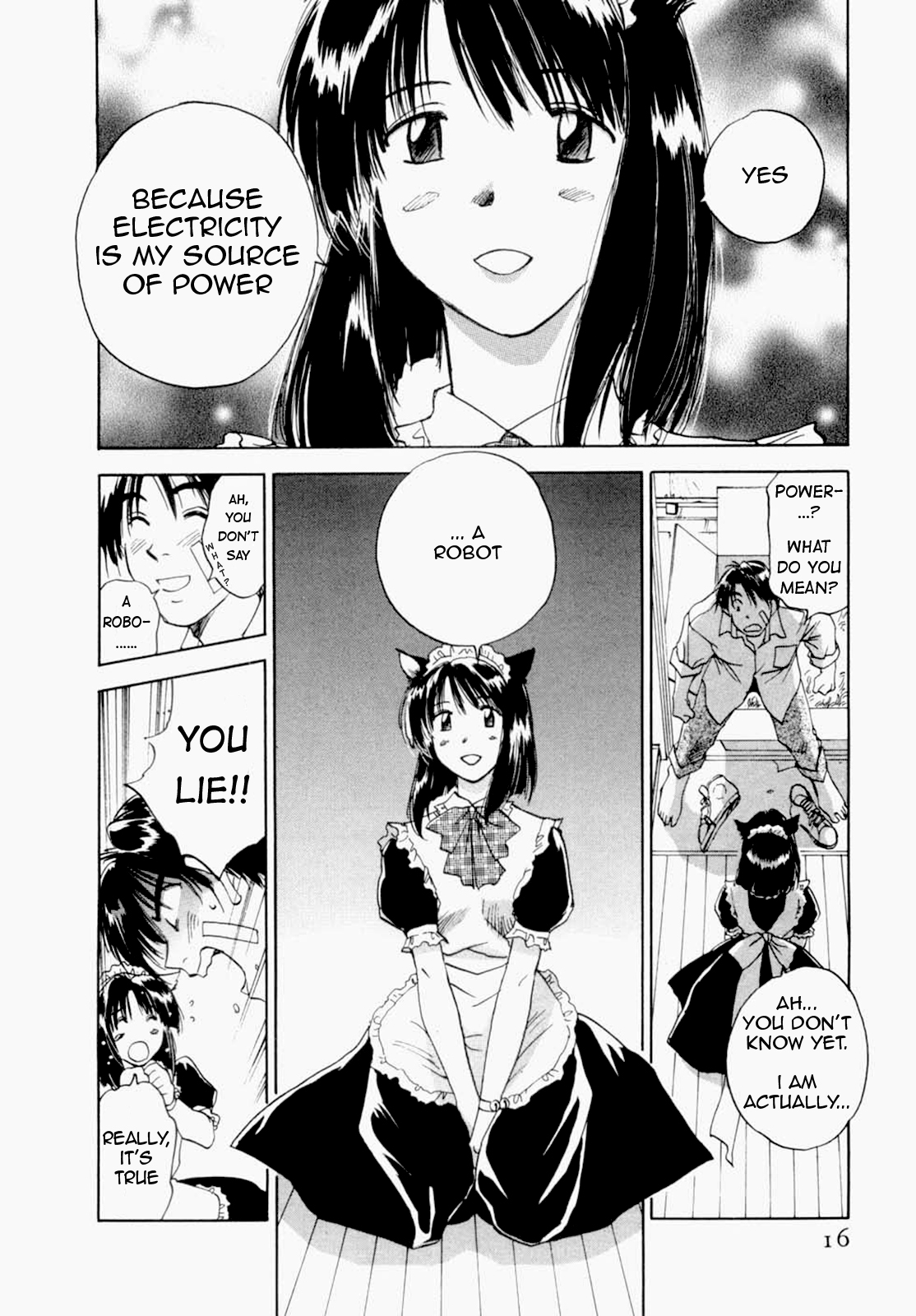 [Juichi Iogi] Maidroid Yukinojo Vol 1, Story 1 (Manga Sunday Comics) | [GynoidNeko] [English] [decensored] page 17 full