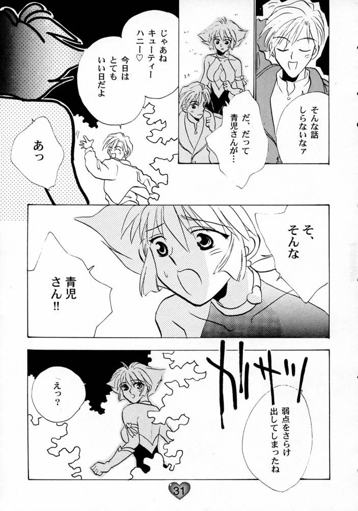 (CR21) [Rocket Kyoudai (Various)] HONEY FLASH (Cutey Honey, Mega Man) page 30 full