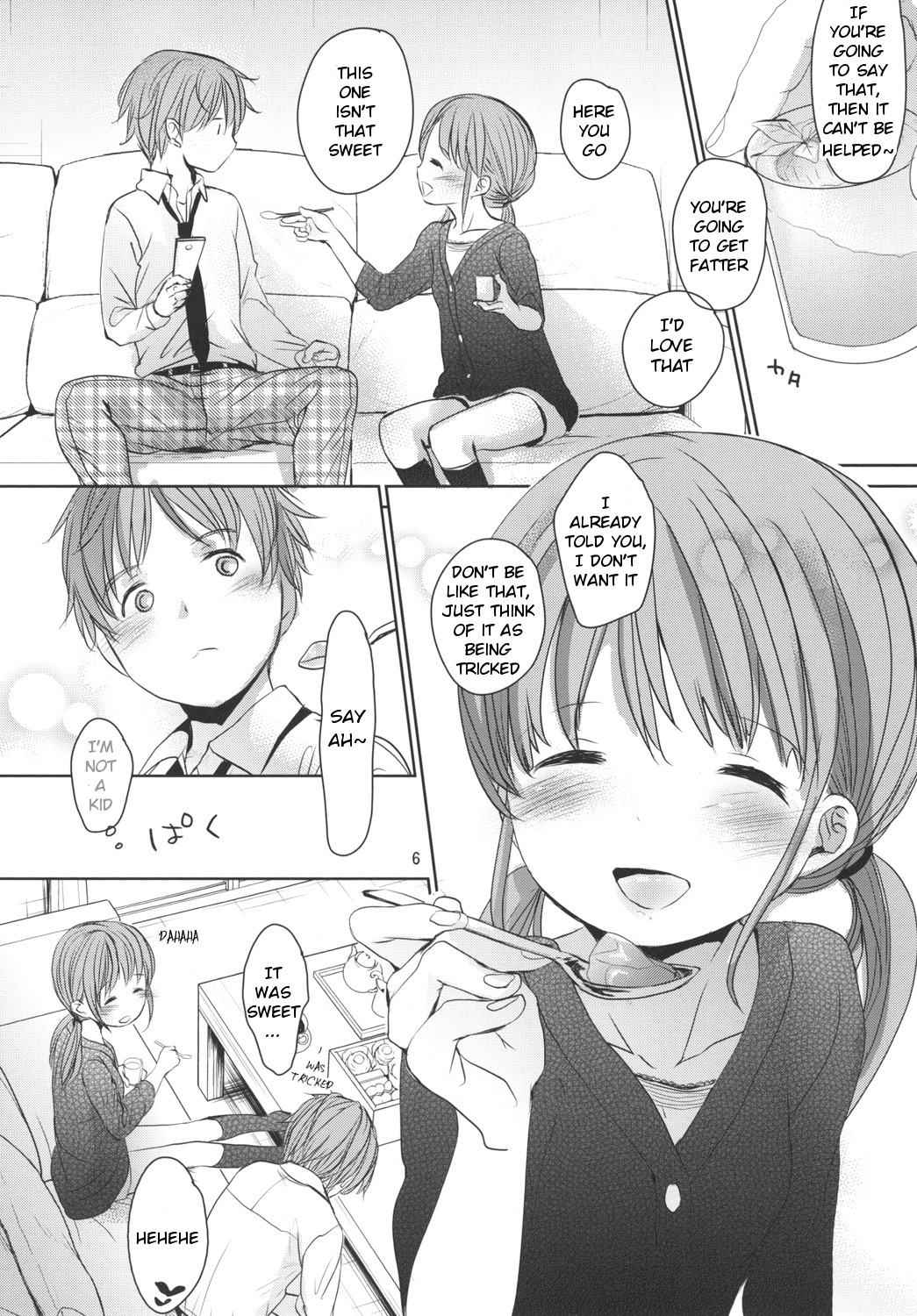 (C88) [Okadatei (Okada Kou)] Amai Okashi [English] [BlindEye] page 5 full