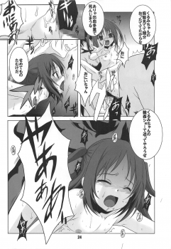 (C94) [Jiyuugaoka Shoutengai (Hiraki Naori)] Tenshi to 3P! ADVANCE (Tenshi no 3P!) - page 23