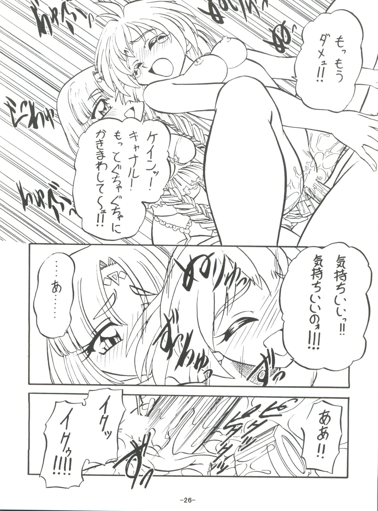 (C54) [Himawari Endan (Chunrouzan, Gakimagari)] BTB-23 DOUBLE INCOME (Lost Universe) page 28 full