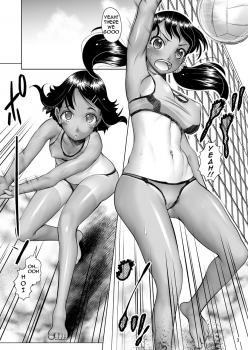 [Mushoku Santaro] Hoshoku Koudou ~Hiyake Beach Volley Naedoko Shussan~ | Predation Behavior ~Tanned Beach Volleyball Seedbed Birth~ [English] {theamdrag} [Digital] - page 3