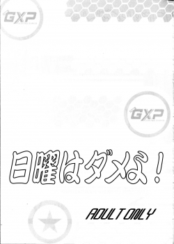(CR33) [T2 Unit, MAD MAC] Nichiyou Wa Dame Yo! ! Never on Sunday (Tenchi Muyo GXP) - page 2