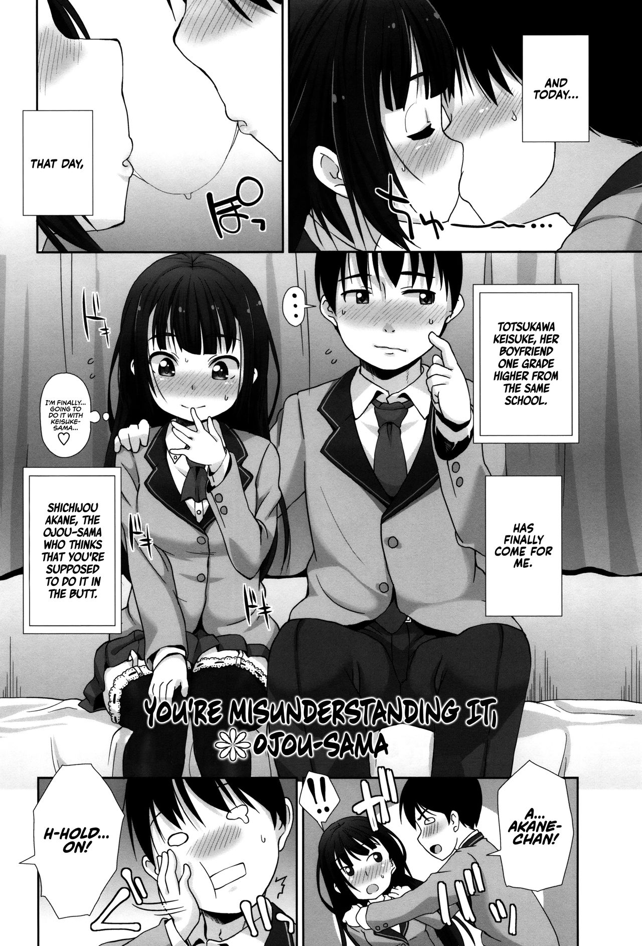 [Mamezou] Kanchigai Desu, Ojou-sama | You're Misunderstanding It, Ojou-sama (Anal wa Sex ni Hairimasu ka?) [English] [Redlantern] page 2 full