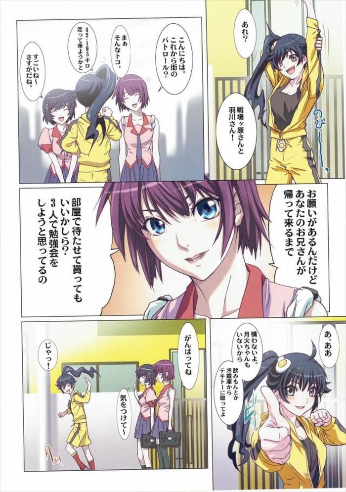 (C90) [STUDIO PAL (Nanno Koto)] Matometa Monogatari Ni. (Bakemonogatari) page 3 full