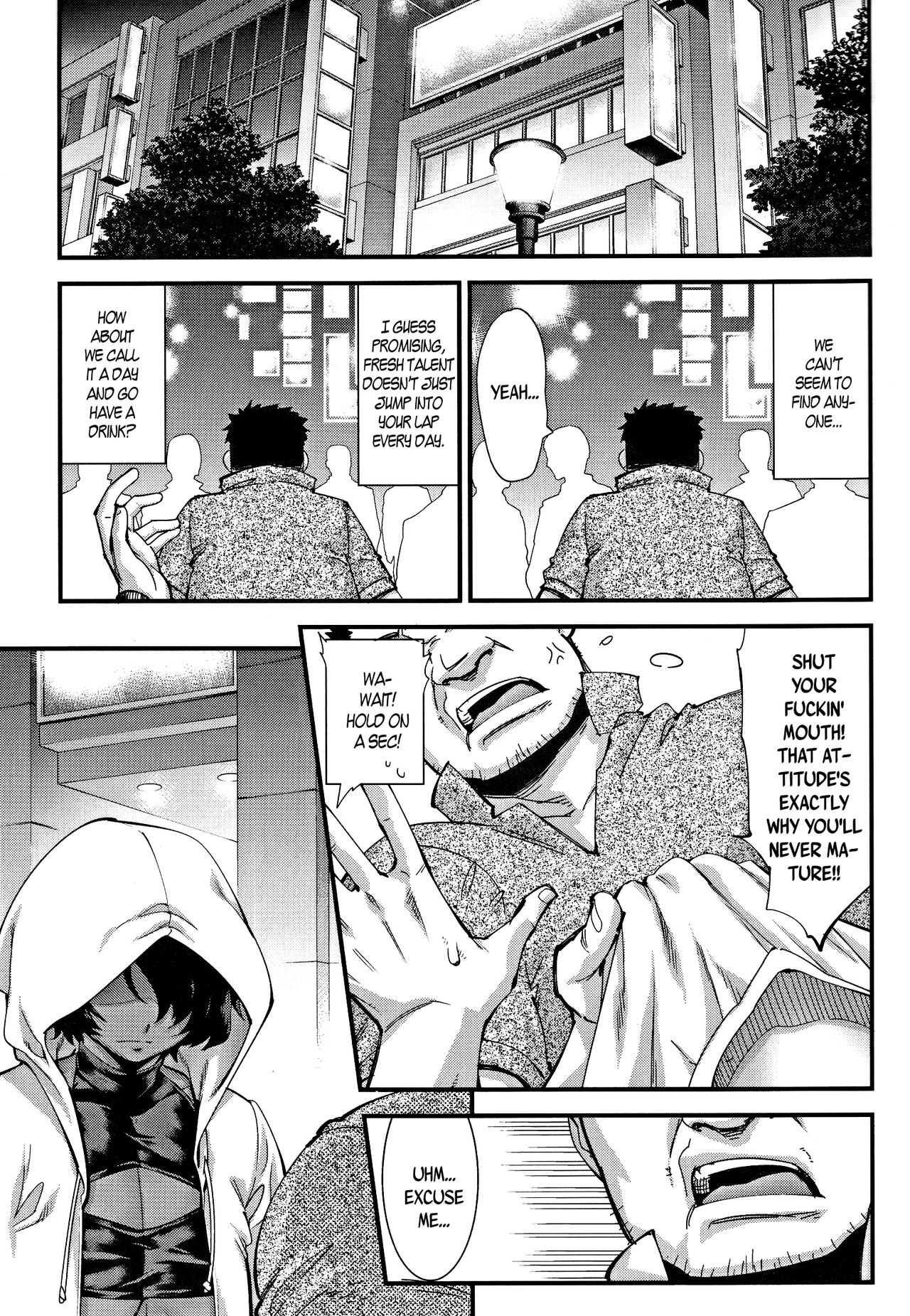 (C89) [Tamago no Kara (Shiroo)] Rojiura Fucking Boy | Back Alley Boy-Whore [English] {CapableScoutMan & B.E.C. Scans} page 2 full