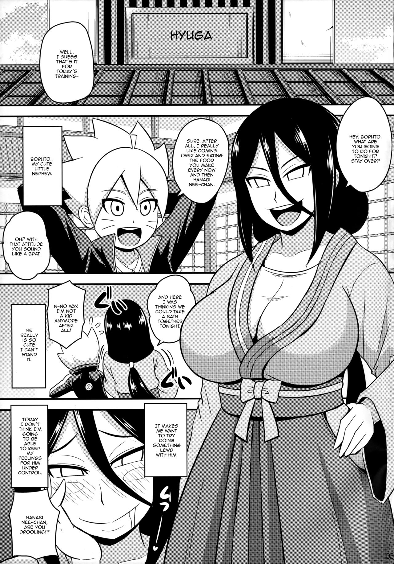 (C92) [C'sHOUSE (Iguchi Sentarou)] HANABITCH BORUTAGE (Boruto) [English] [Doujins.com] page 3 full