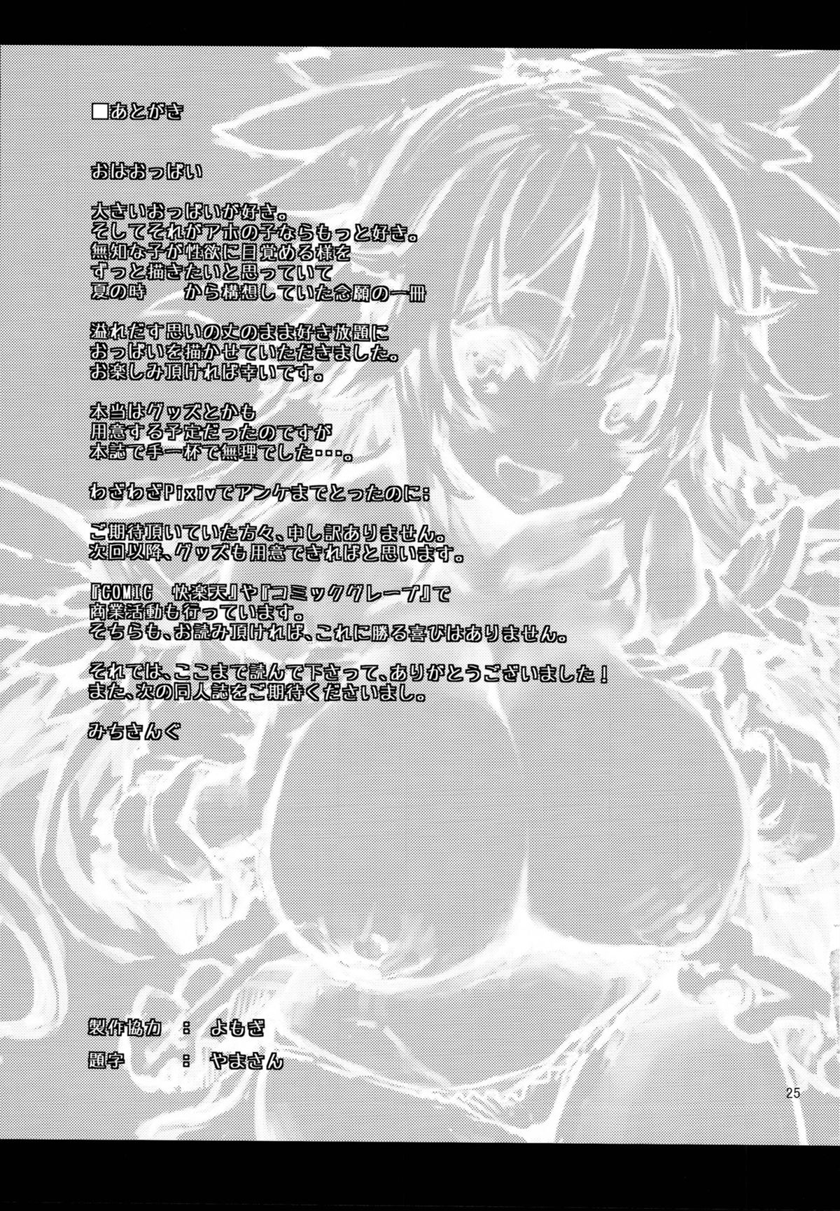 (C87) [Anmitsuyomogitei (Michiking)] Hasande Kudasai Okuu-chan! (Touhou Project) [English] {KFC Translations} page 25 full