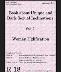Book about Narrow and Dark Sexual Inclinations Vol.1 Uglification [English] [SMDC]