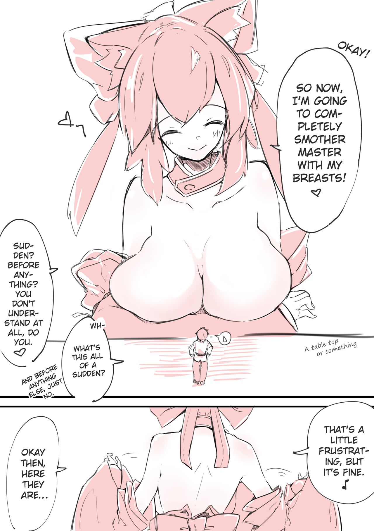 [Marushamo] Oppai | Big Breasts (Fate/Grand Order) [English] page 1 full