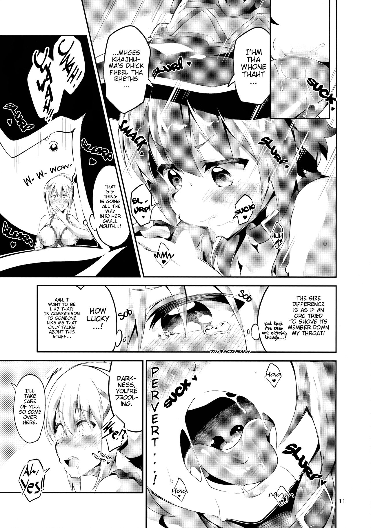 (SC2017 Winter) [Circle-FIORE (Ekakibit)] Kukkoro Musume no Koigokoro (Kono Subarashii Sekai ni Shukufuku o!) [English] [Decensored] page 10 full