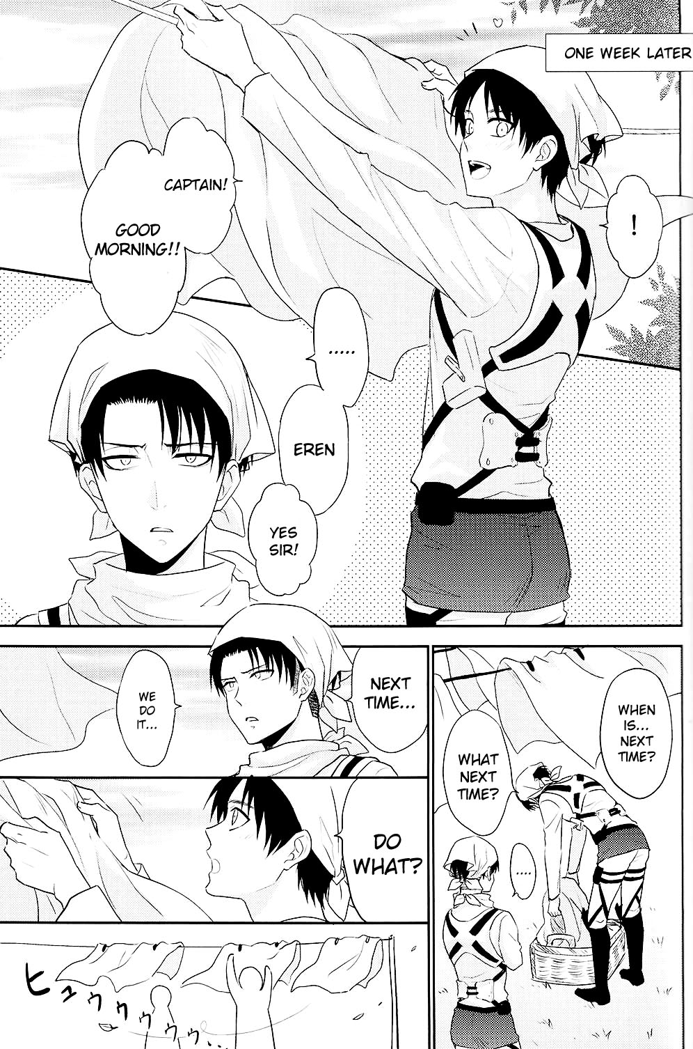 (HaruCC19) [A.M.Sweet (Hinako)] Heichou, Suki tte Itte Kudasai! ! (Shingeki no Kyojin) [English] [Moy Moe Scanlations] page 11 full