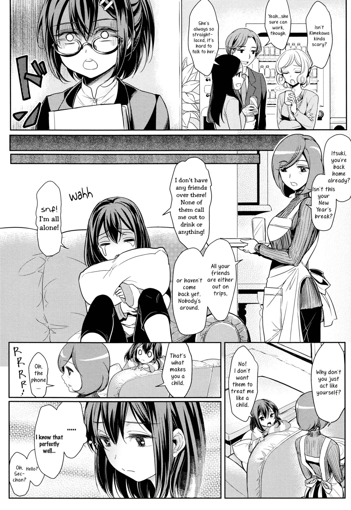 [Mytyl] Dekoboko Joshi ~Zenpen~ | Mismatch Girls Ch. 1 (L -Ladies & Girls Love- 03) [English] [Yuri-ism] page 2 full