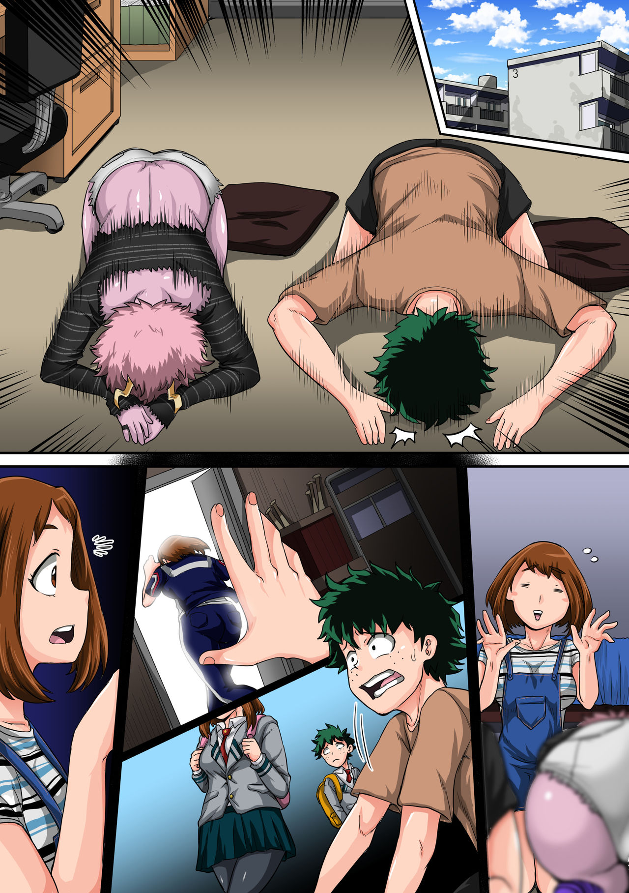 [Juicebox Koujou (Juna Juna Juice)] Boku no Harem Academia: 5-wa Harem no Hajimari | My Harem Academia 5: The Start of a Harem (Boku no Hero Academia) [English] page 69 full