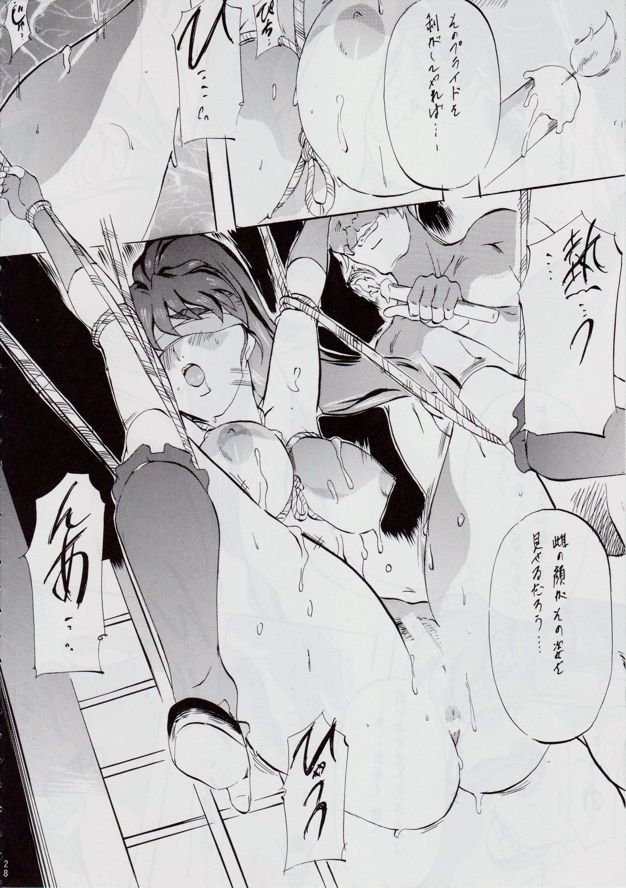 [Busou Megami (Kannaduki Kanna)] Ai & Mai DS II ~Setsugekka~ (Injuu Seisen Twin Angels) page 29 full