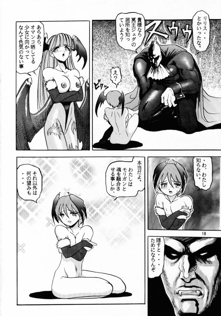 (C53) [Raijinkai (Harukigenia)] Lilith Muzan (Vampire Savior [Darkstalkers]) page 17 full