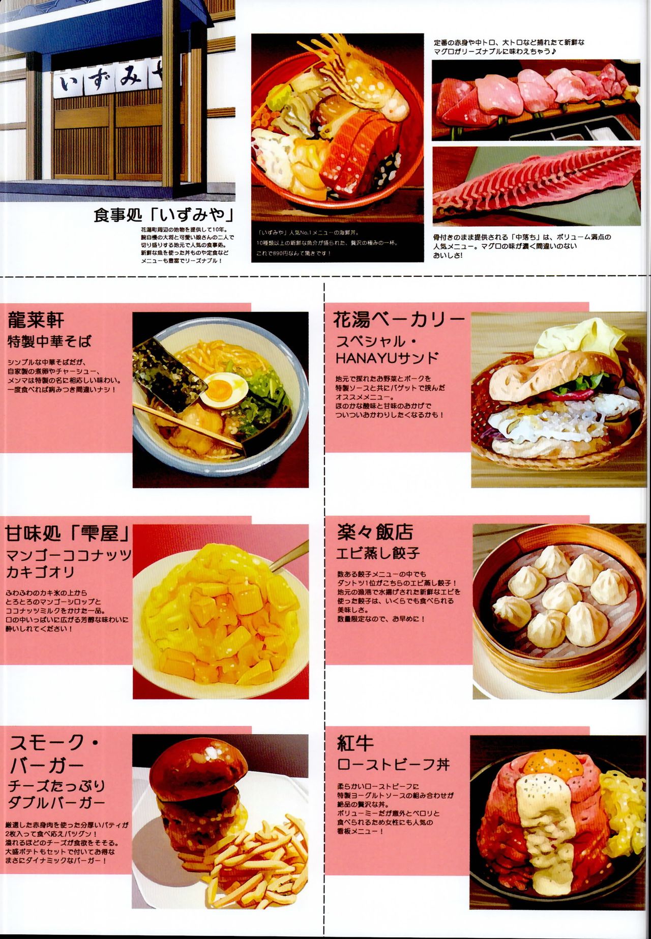 (C95) [Noraneko-no-Tama (Yukino Minato)] Hanayu Machi Petit Guide Book page 5 full