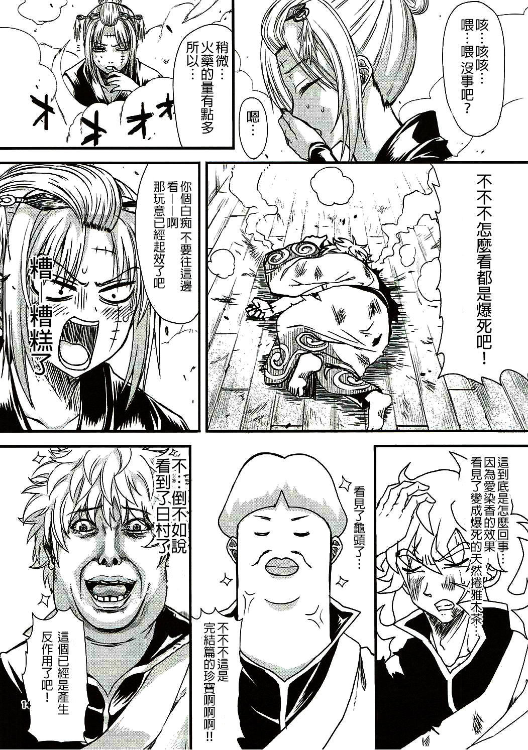 (C90) [Samidaregiri (Crowly)] Aizenkou Darkness (Gintama) [Chinese] [沒有漢化] page 13 full