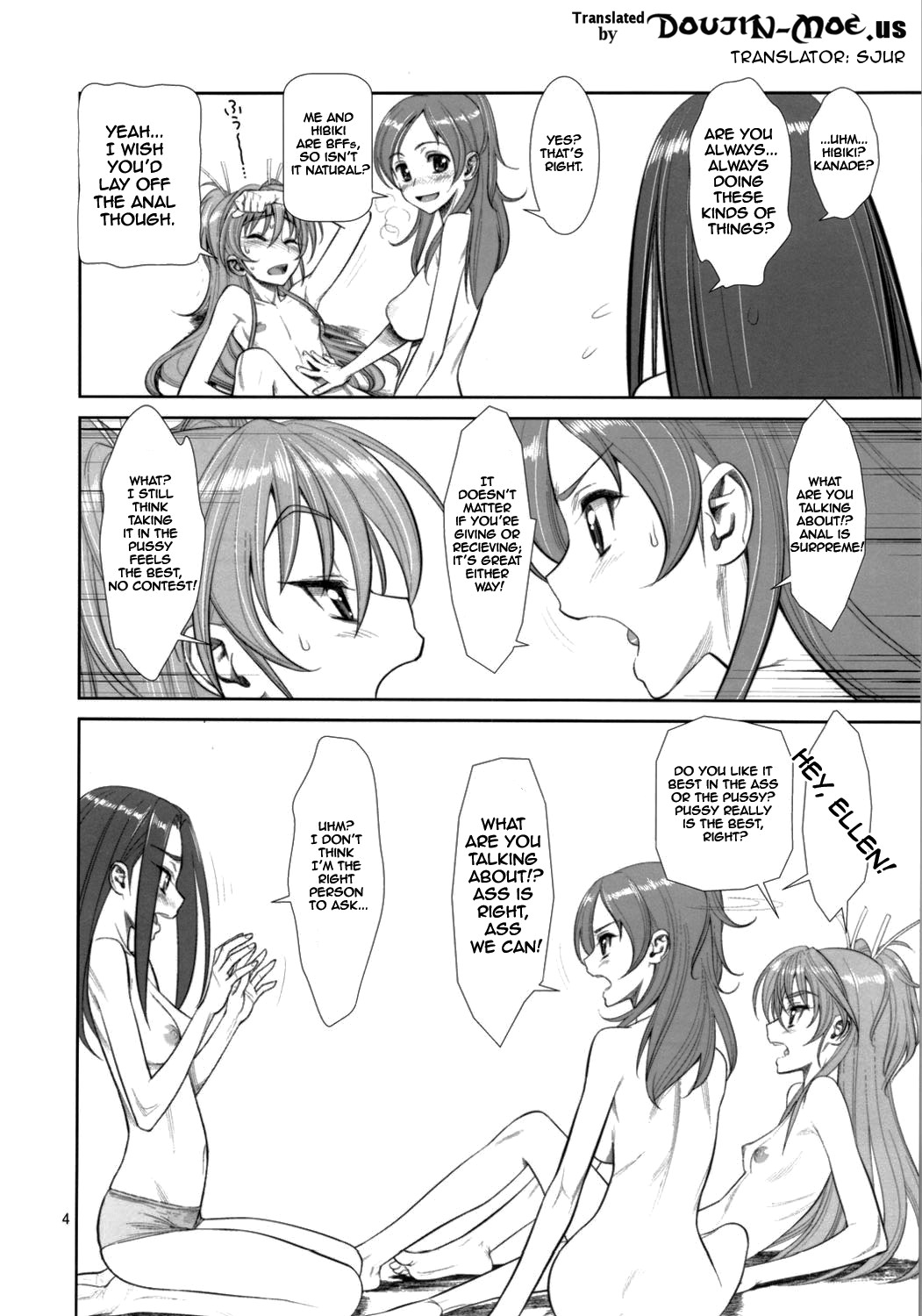 (C80) [Gerupin (Minazuki Juuzou)] Ahegoe Harmony Power (Suite Precure) [English] {doujin-moe.us} page 3 full