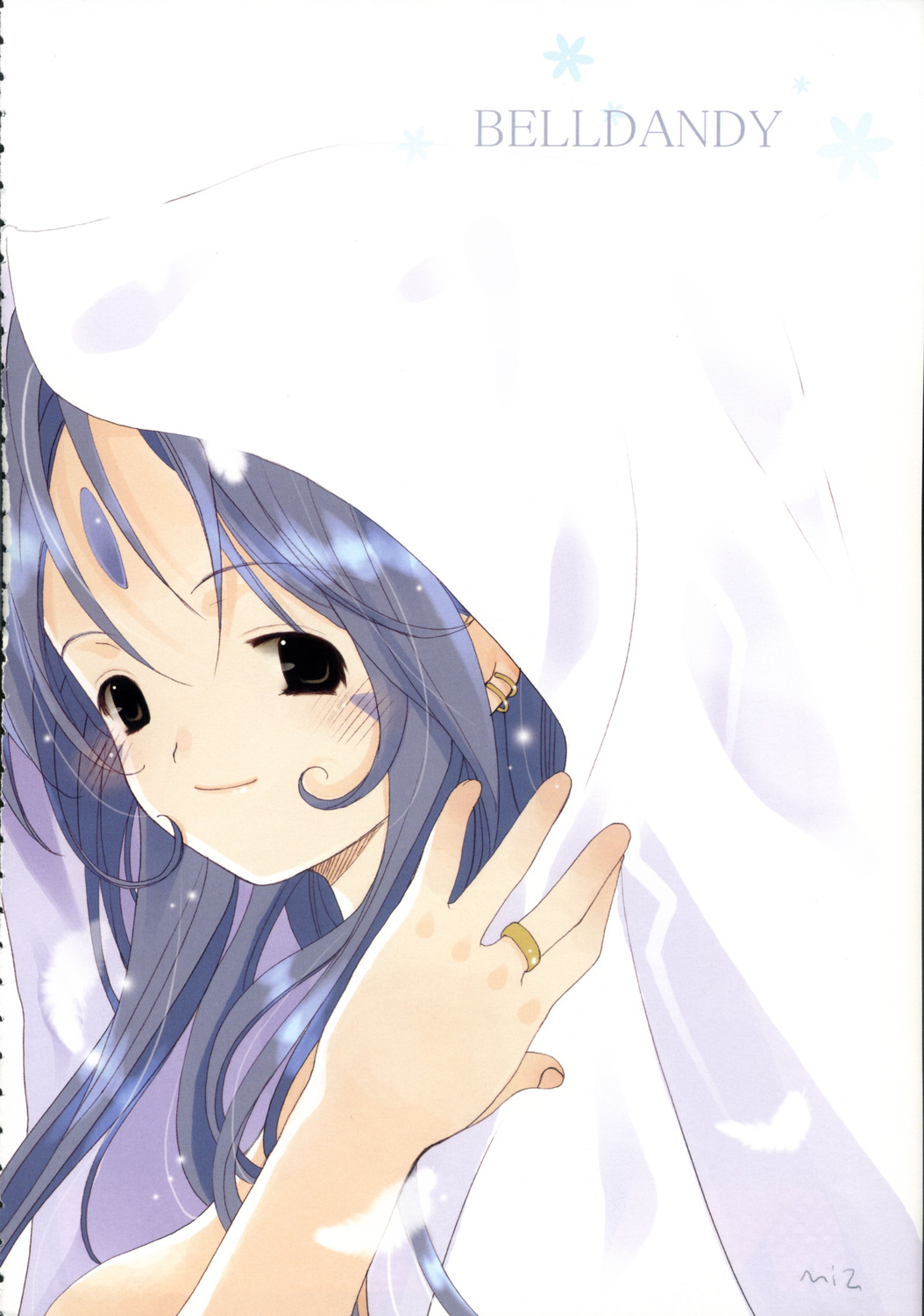 [JU-EN + GOUACHE BLUE] Rain Lily (Ah My Goddess) page 3 full