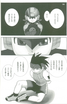 (C62) [Gokuraku Tokkyuu (Dodongo)] Gokuraku Tokkyuu TORO (Megaman Battle Network) - page 3