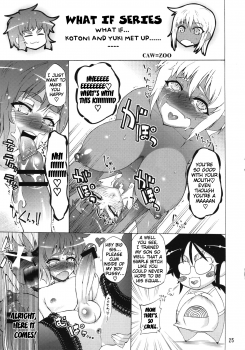 (Futaket 8) [Yuugengaisha Mach Spin (Drill Jill)] Kotoni-san wo ○○ Shitai! | I Want to Fuck Kotoni-san (Original) [English] [PineApples R' Us + Doujin-Moe.us] - page 25