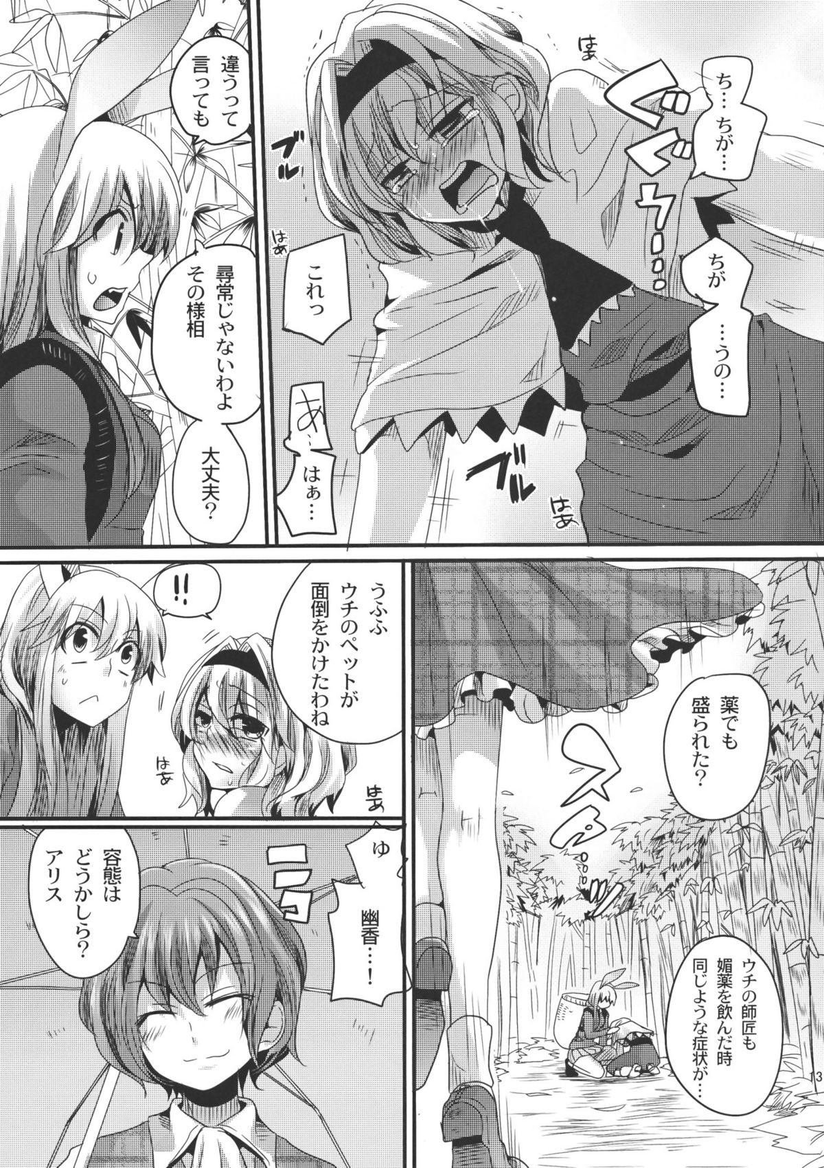 (Reitaisai 8) [DOUMOU (Doumou)] Yuuka ga Do S de Alice ga M de (Touhou Project) page 13 full