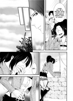 (C86) [Kiseki (Kisaki Noah)] kiss me once again (Shingeki no Kyojin) [English] [EHCove] - page 41