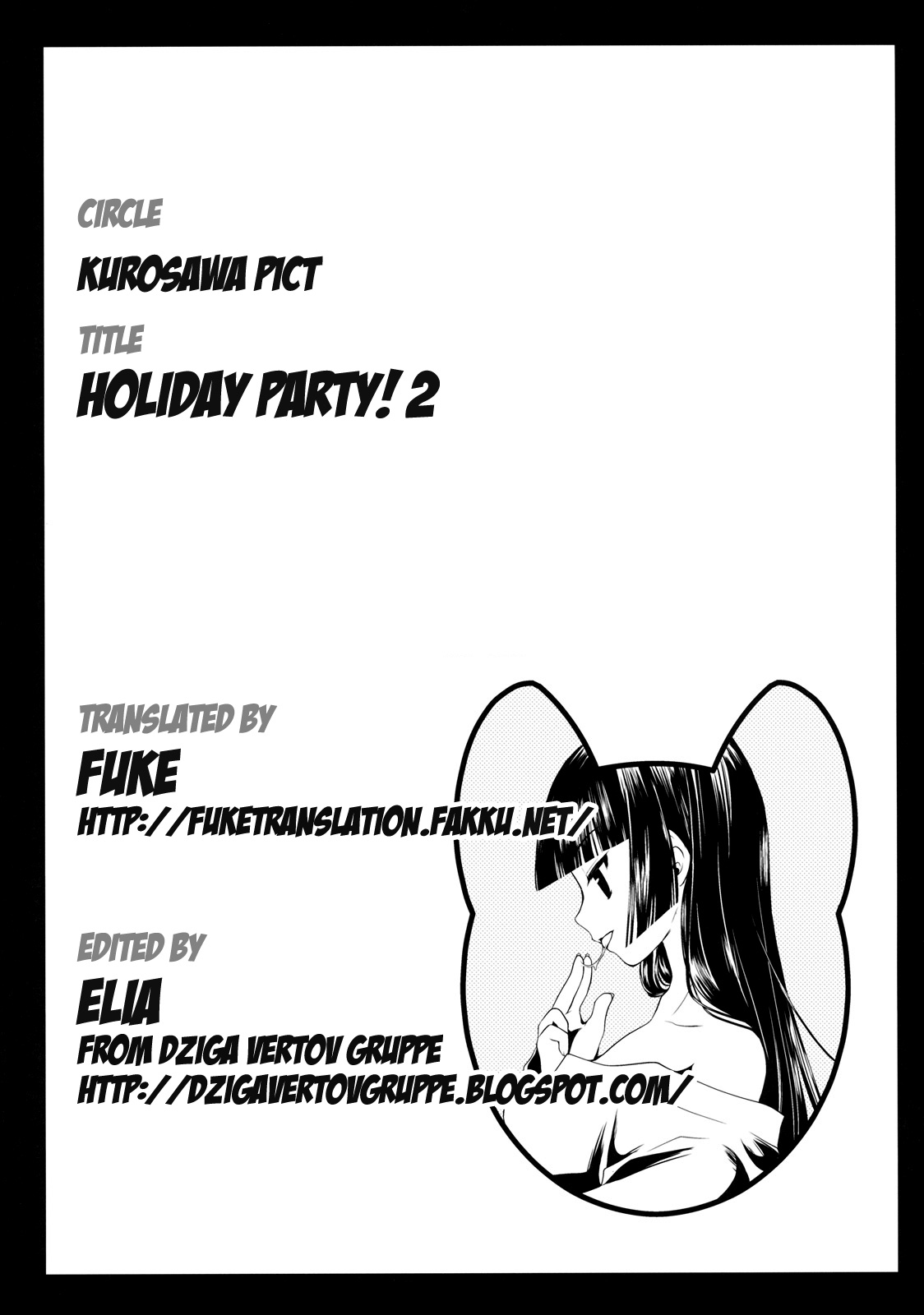 [Kurosawa pict (Kurosawa Kiyotaka)] Holiday Party! 2 [English] [FUKE] page 36 full