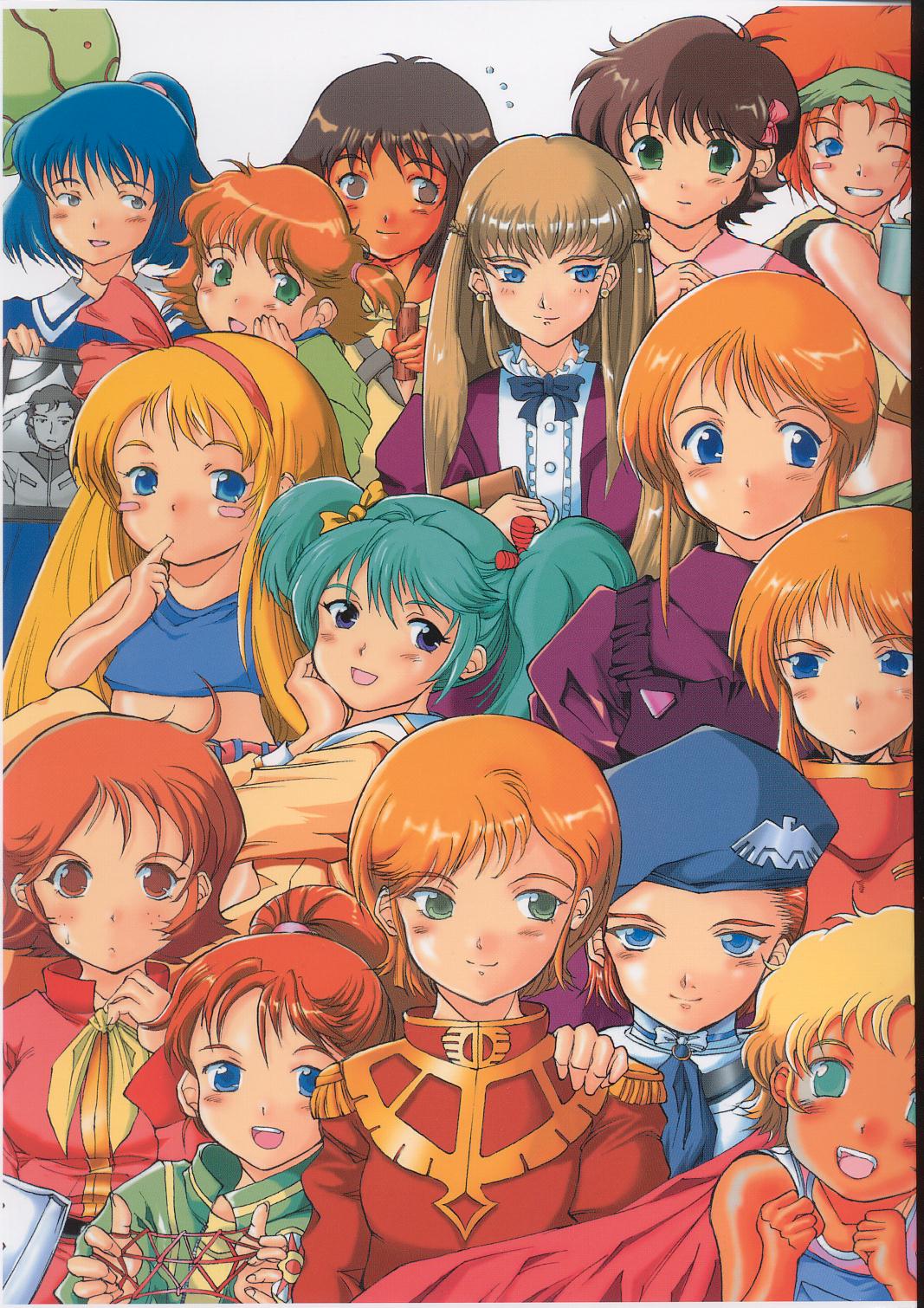 (C63) [OBORO (TENPOGENSUI)] ELPEO-PLE & U.C.GIRLS 15 (Gundam series) page 1 full