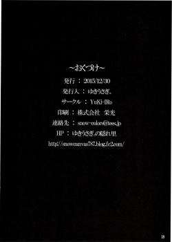 (C89) [YuKi-IRo (Yukiusagi.)] Patchujiru (Touhou Project) - page 17
