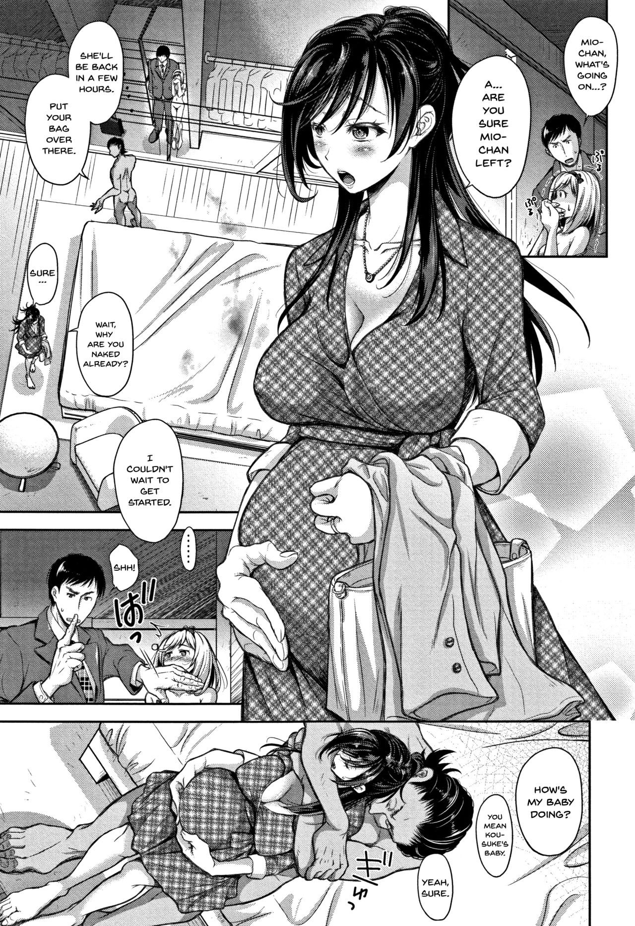 [Shirono Mahiro] Tsumatorare | Wife Taking Ch.1-6 [English] {Doujins.com} page 81 full