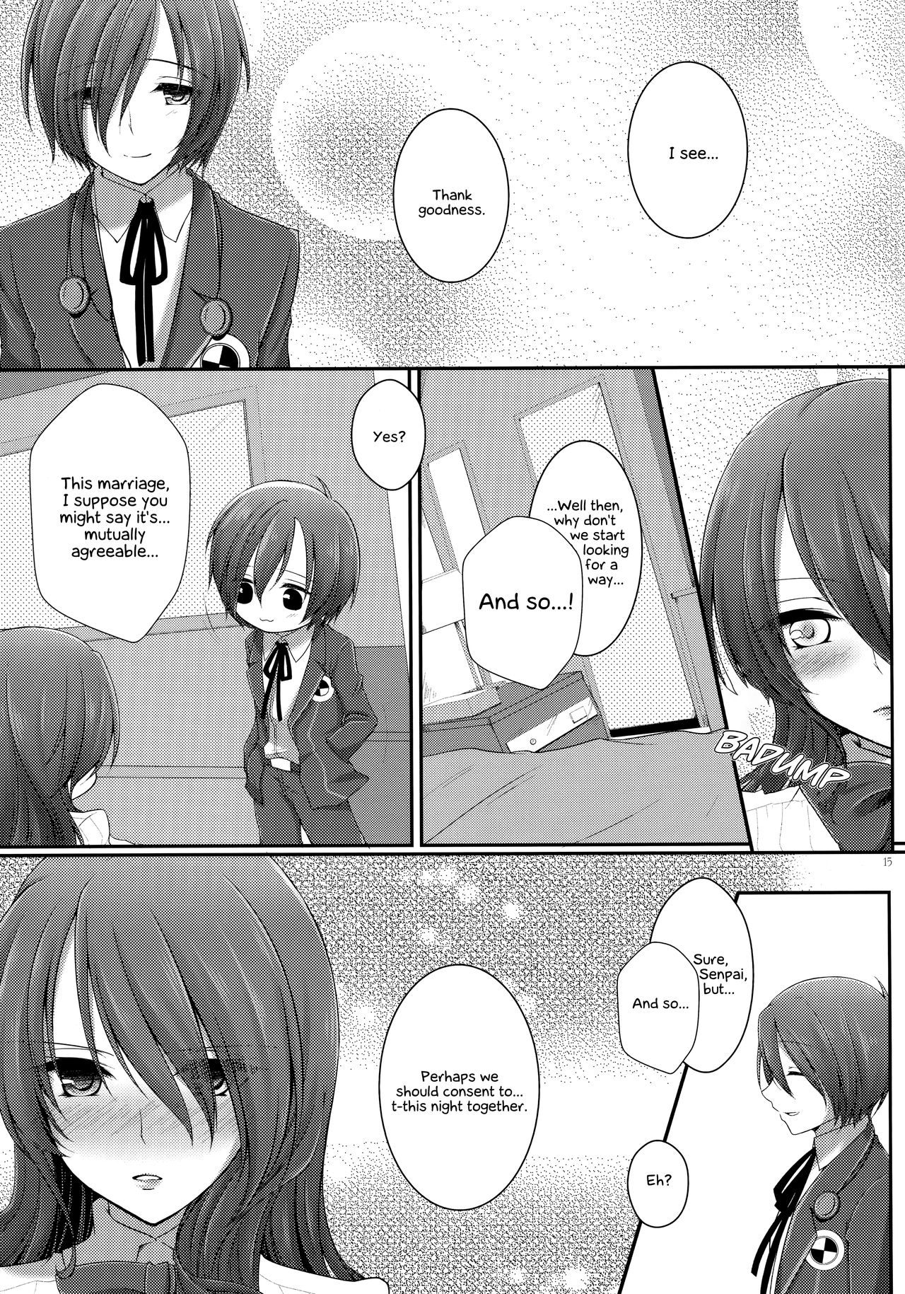 [Sanyongo (Roku)] Brilliant Marriage (Persona 3) [English] [EHCOVE] [2016-01-17] page 14 full