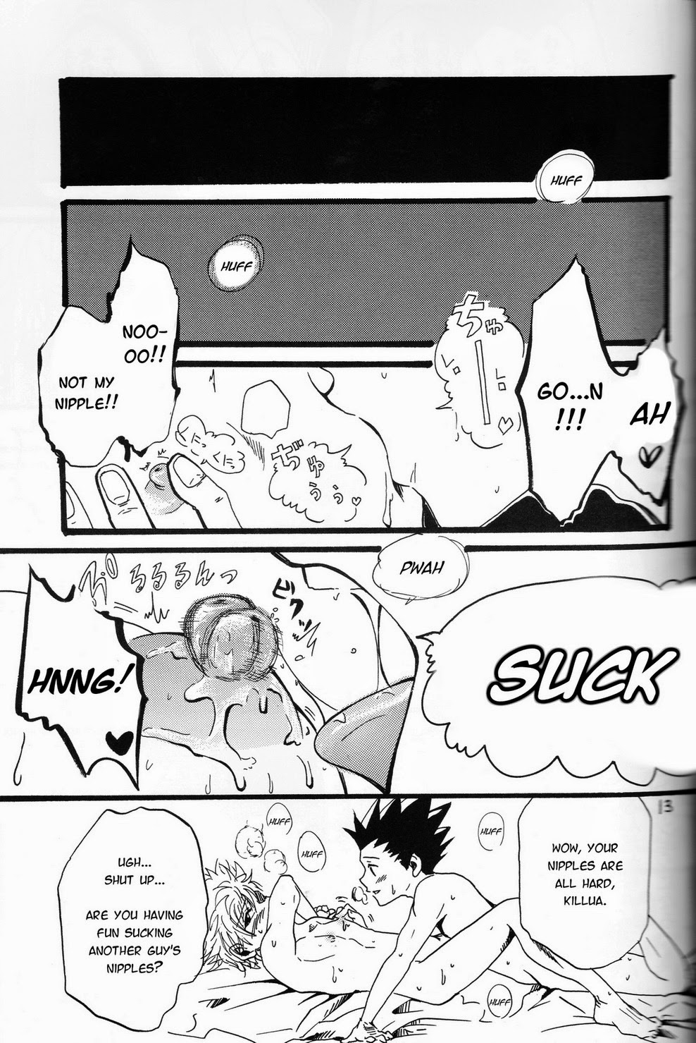 (SPARK9) [Amanojaku. (Sakichi)] Kimi, Omoi | Thinking of You (Hunter x Hunter) [English] [HXH-Doujinshilivejournal] page 13 full