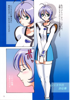 (C61) [Megami Kyouten, Ohkura Bekkan (Demon Umekichi, Ohkura Kazuya, Ooshima Yasuhiro)] shaft lady (Geneshaft) - page 12