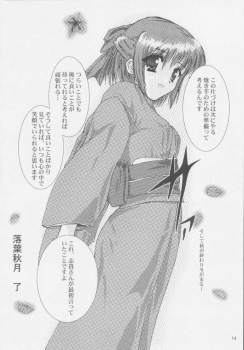 [A' (bebe)] Rakuyou Shuugetsu (Tsukihime) - page 12