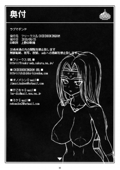 (C78) [FREAKS, CHIBIKKO KINGDOM (Kekocha, Mike, Onomeshin)] Love Madante (Dragon Quest VI) - page 33