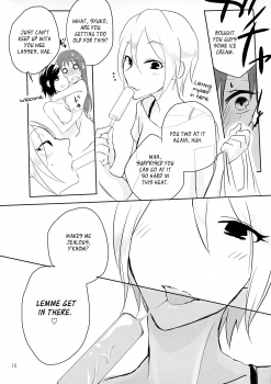 (C86) [Yuribatake Bokujou (Kon)] obsessed (THE IDOLM@STER CINDERELLA GIRLS) [English] [Sexy Akiba Detectives] - page 15