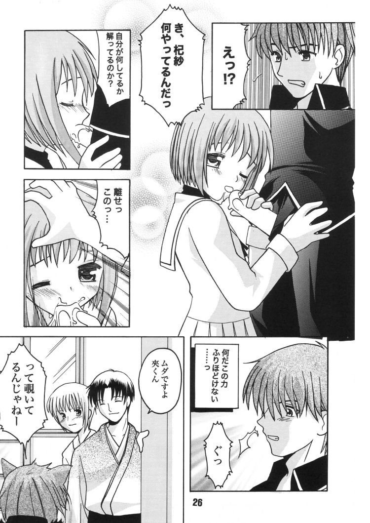 (C61) [Shinohara Heavy Industry (Various)] FRUKET. (Fruits Basket) page 25 full