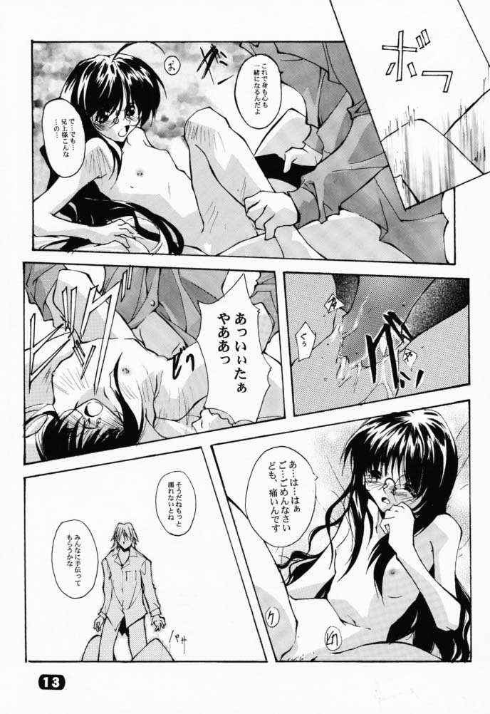 (CR29) [RYU-SEKI-DO (Nagare Hyo-go)] Geschwister II (Sister Princess) page 12 full