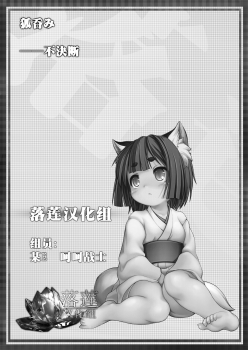 (C87) [Fuketsudan (Chabo)] Kitsune Nomi [Chinese] [落莲汉化组] - page 30