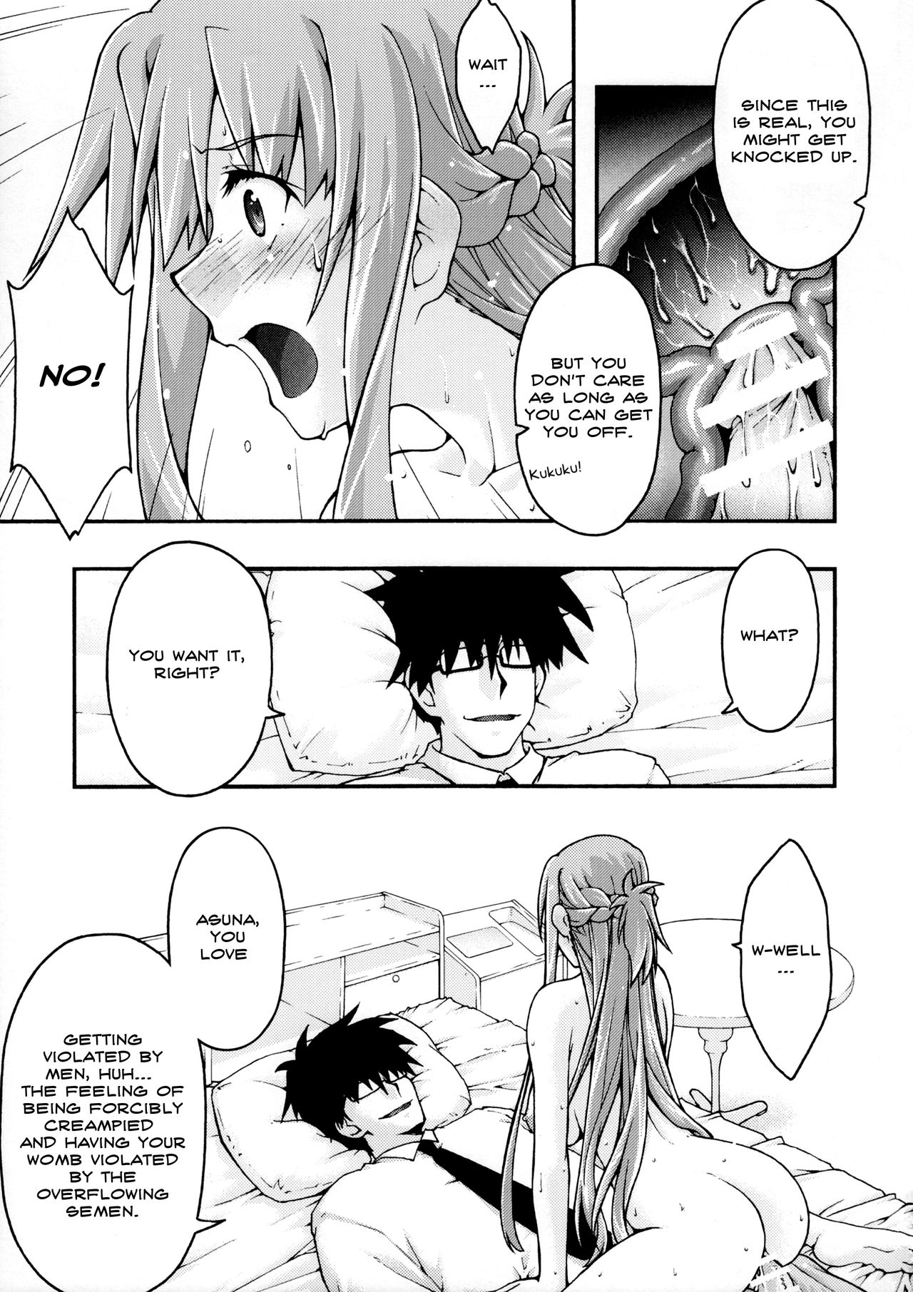 [sandglass (Uyuu Atsuno)] ochiru -asuna2- (Sword Art Online) [English] [Brolen] page 52 full