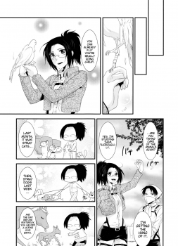 (C86) [Kiseki (Kisaki Noah)] kiss me once again (Shingeki no Kyojin) [English] [EHCove] - page 15