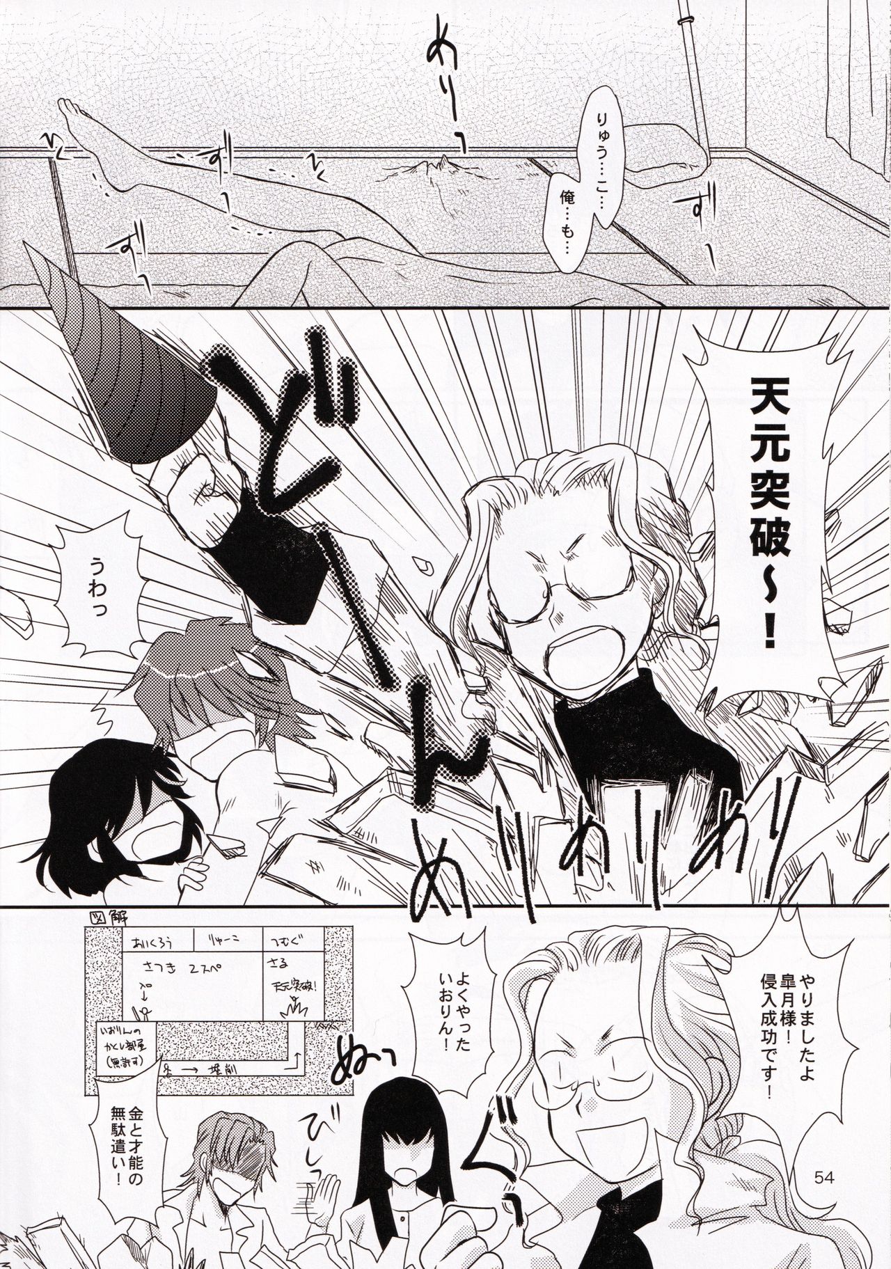 (Ifuudoudou Datsu) [isin-densin (Yuusa Riki)] Isshin Sou e Youkoso (Kill la Kill) page 54 full