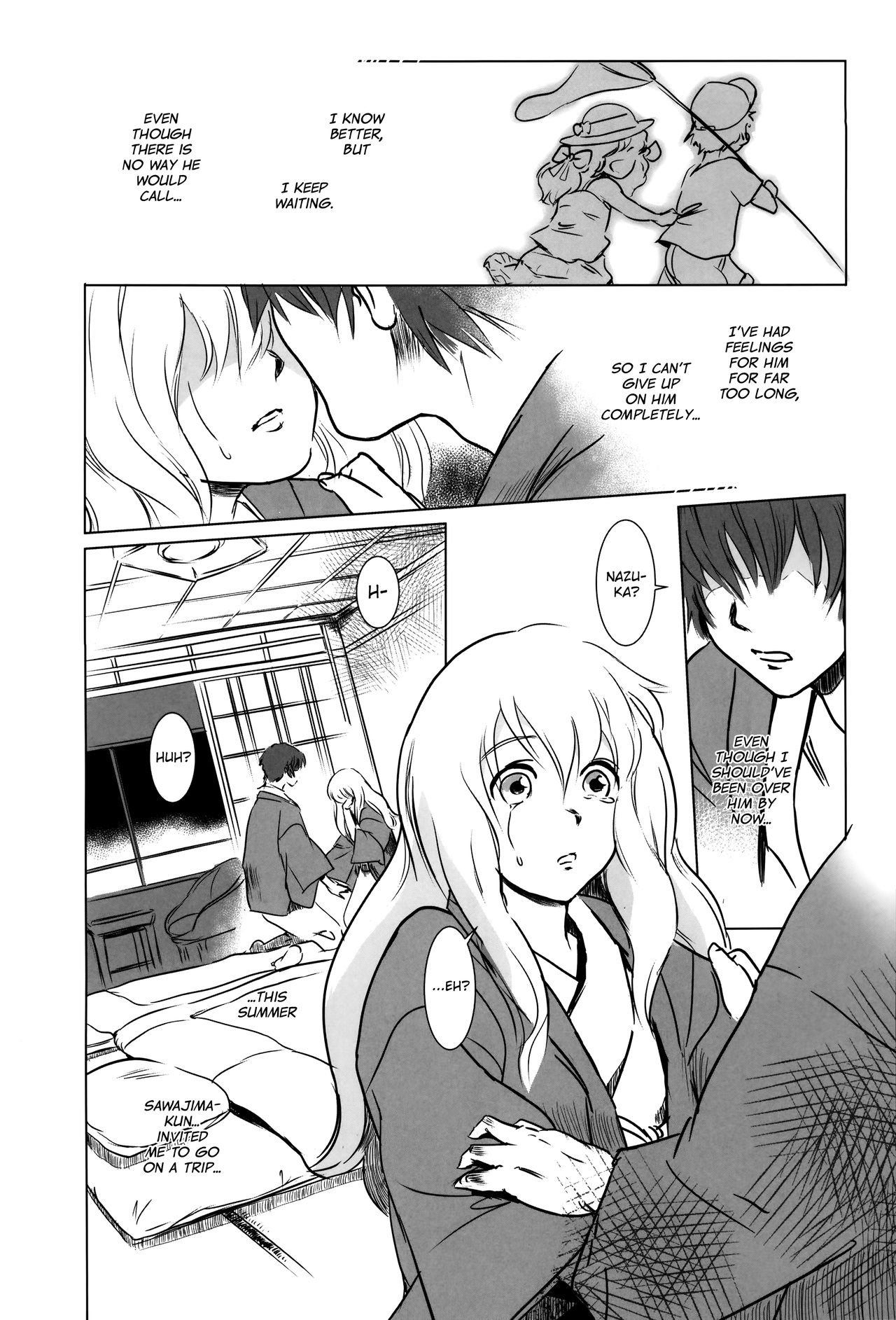 (C87) [MASHIRA-DOU (Mashiraga Aki)] Story of the 'N' Situation - Situation#2 Kokoro Utsuri [English] [biribiri] page 3 full