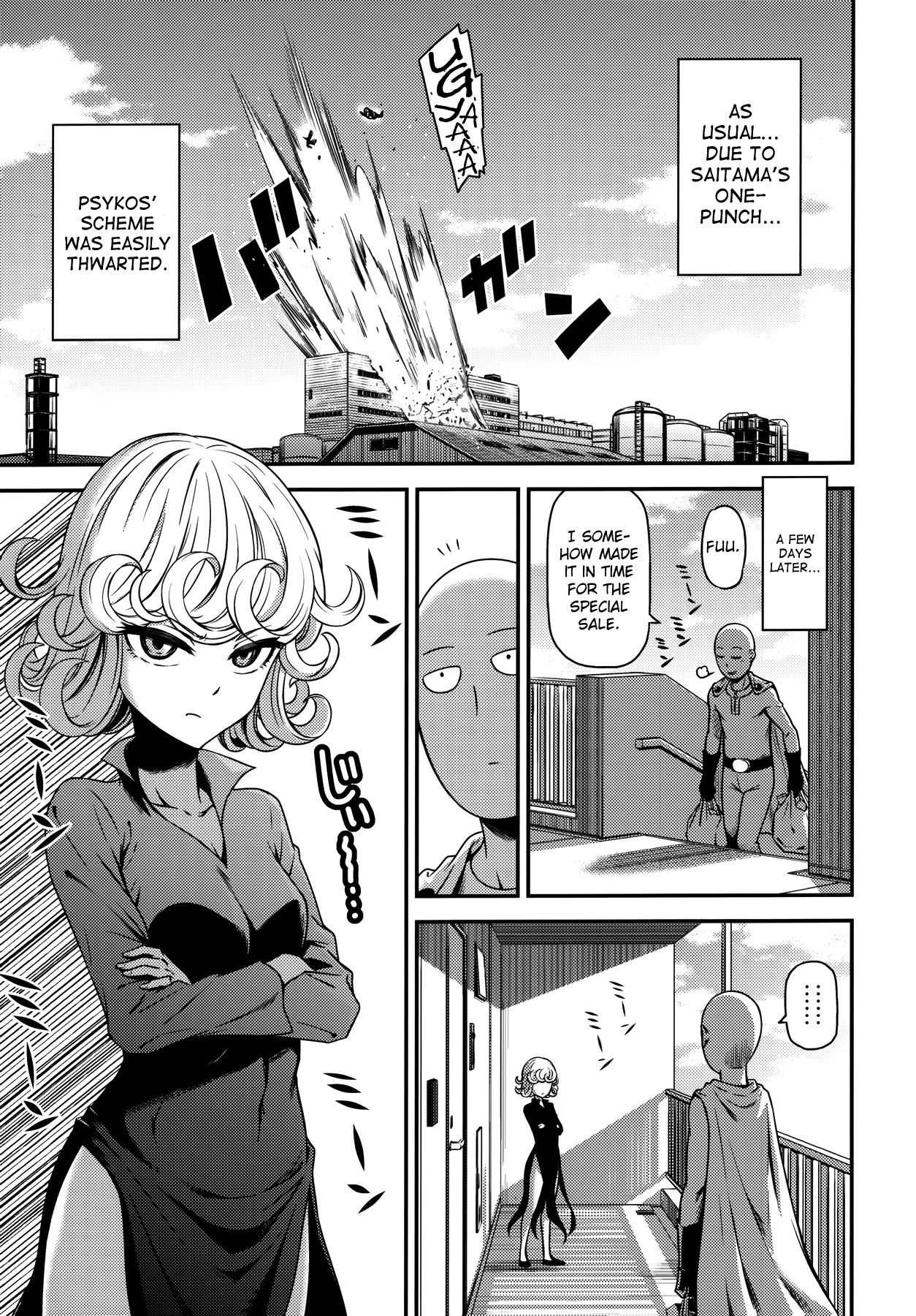 (C90) [Kiyosumi Hurricane] ONE-HURRICANE 4 (One Punch Man) [English] [Doujin-moe.us] page 2 full