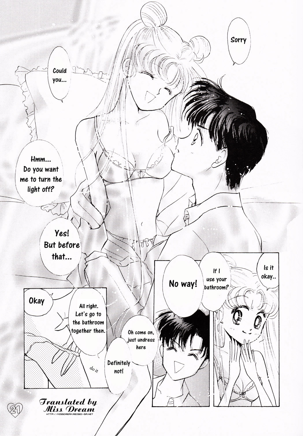 [PALE LILAC (Ohmori Madoka)] EARTH WIND (Sailor Moon) [English] {Miss Dream} page 20 full