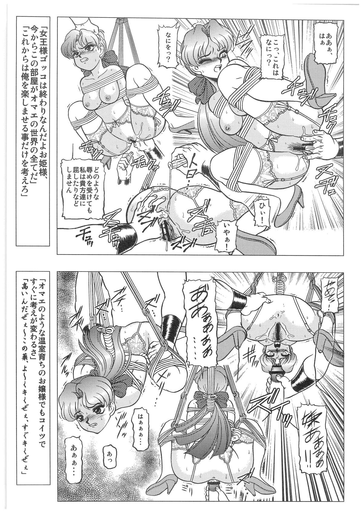 [Dakimakuma, Jingai Makyou Club (WING☆BIRD)] CHARA EMU W☆B010 GONDAM 008 ZZ-W-F91 (Various) page 6 full